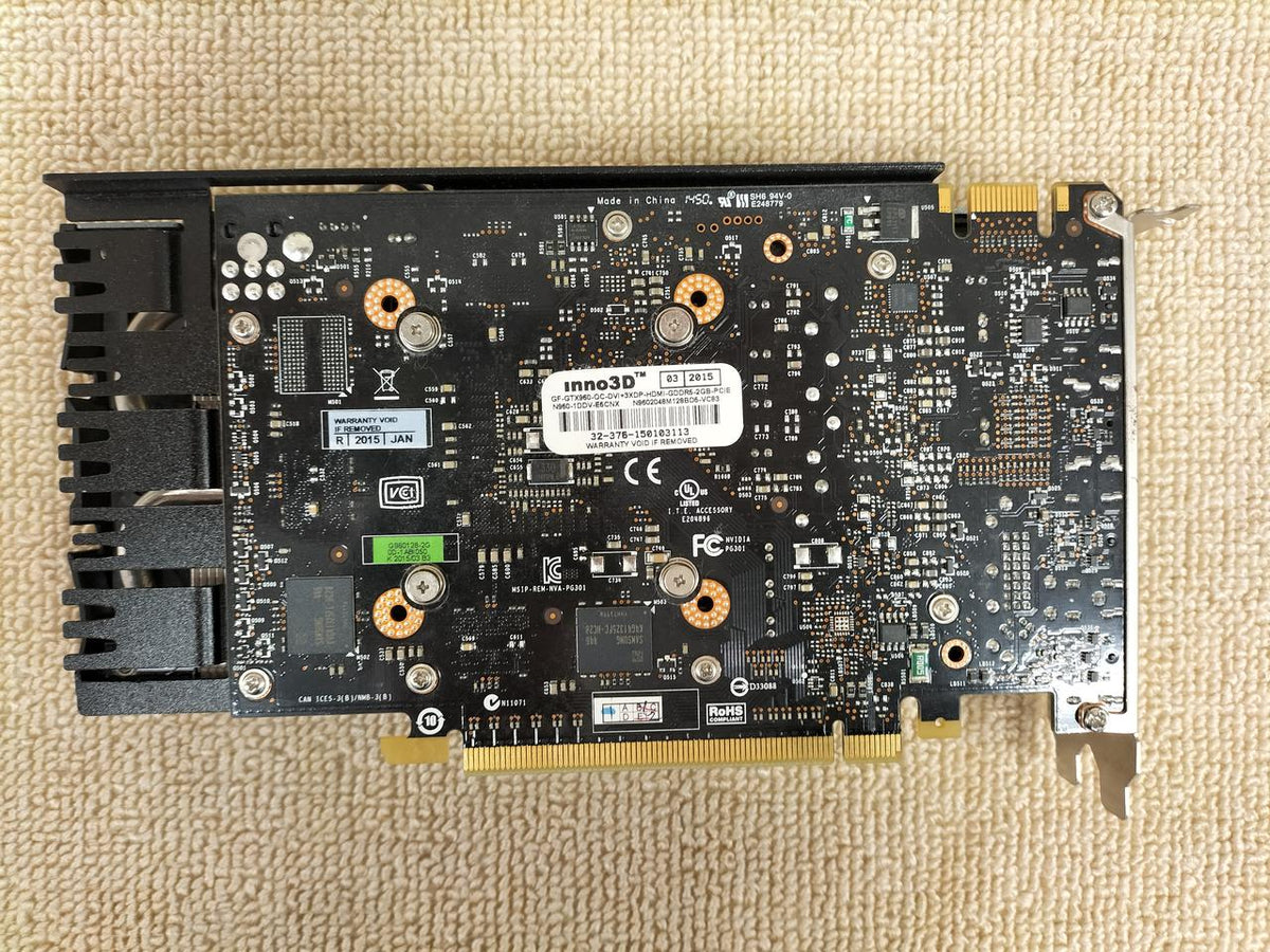 INNO3D Graphics Board: GEFORCE GTX 960 2GB OC
