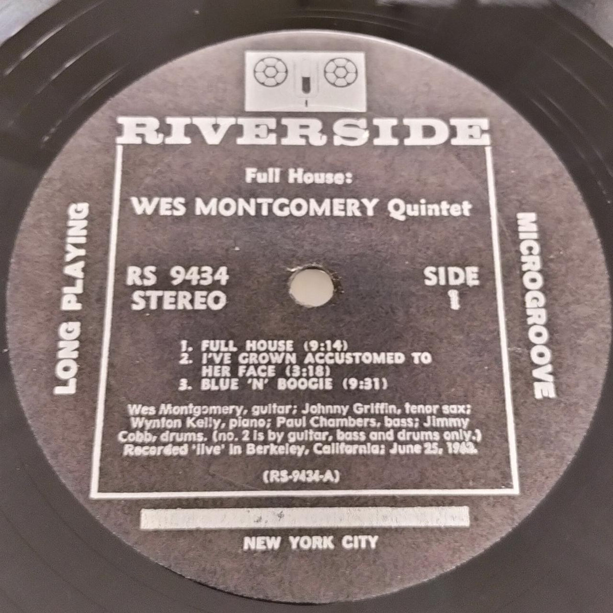 RIVERSIDE LP RS9434/FULL HOUSE