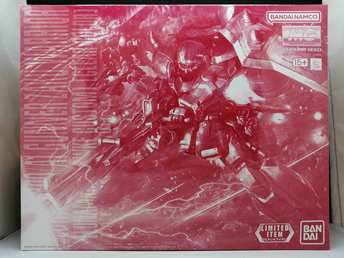 BANDAI MG Gunner Zaku Warrior (Lunamaria Hawk's Custom) Clear Mobile Suit Gundam SEED DESTINY