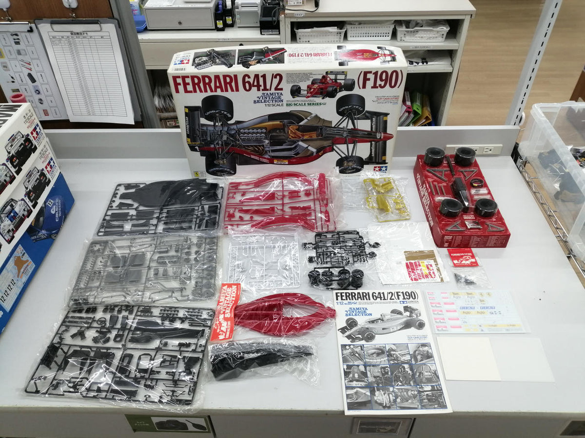TAMIYA Plastic Model Ferrari 641/2 (F190) - Banzai Thrifting | BanzaiHobby