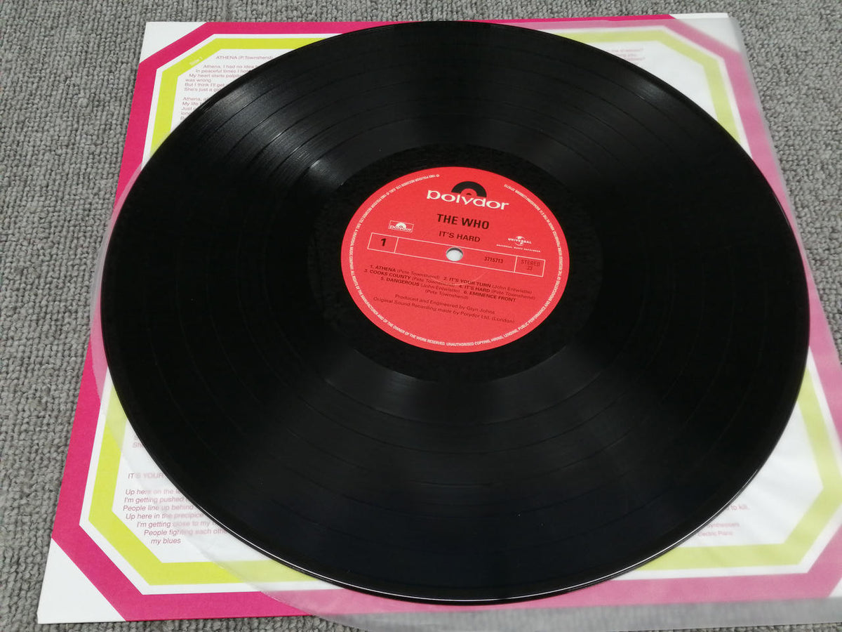 POLYDOR THE WHO/IT'S HARD 3715713