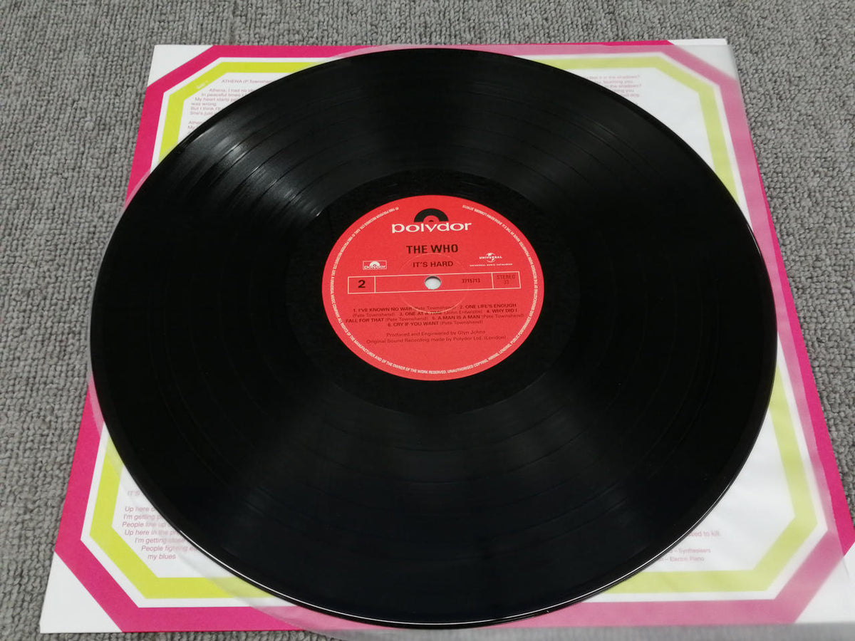 POLYDOR THE WHO/IT'S HARD 3715713