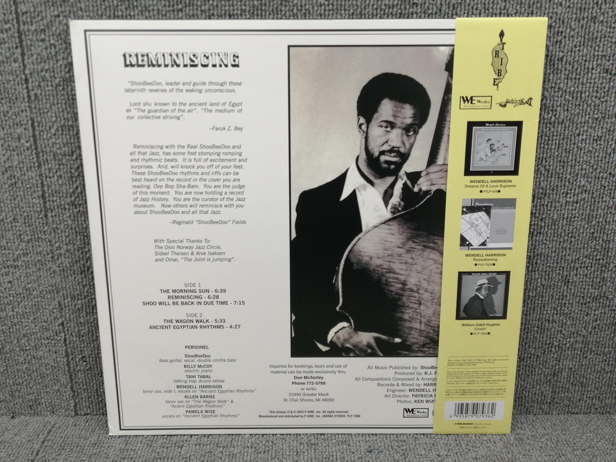 P-VINE RECORDS THE REAL SHOOBEE DOO/REMINISCI PLP-7936