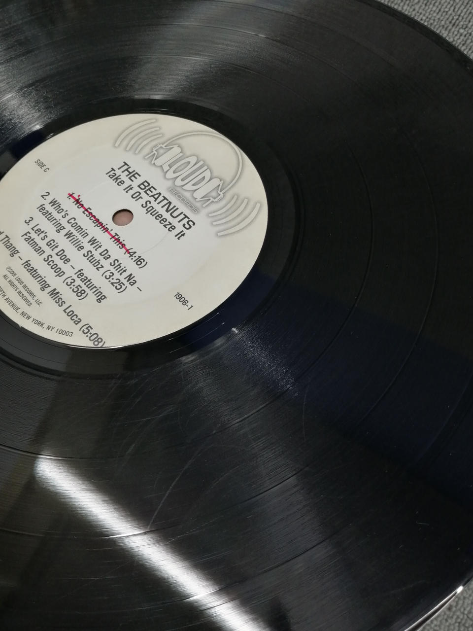 LOUD RECORDS THE BEATNUTS/TAKE IT OR SQUEEZ 1906-1