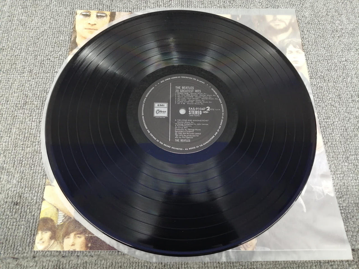 Toshiba EMI THE BEATLES/20 GREATEST HITS EAS-91047
