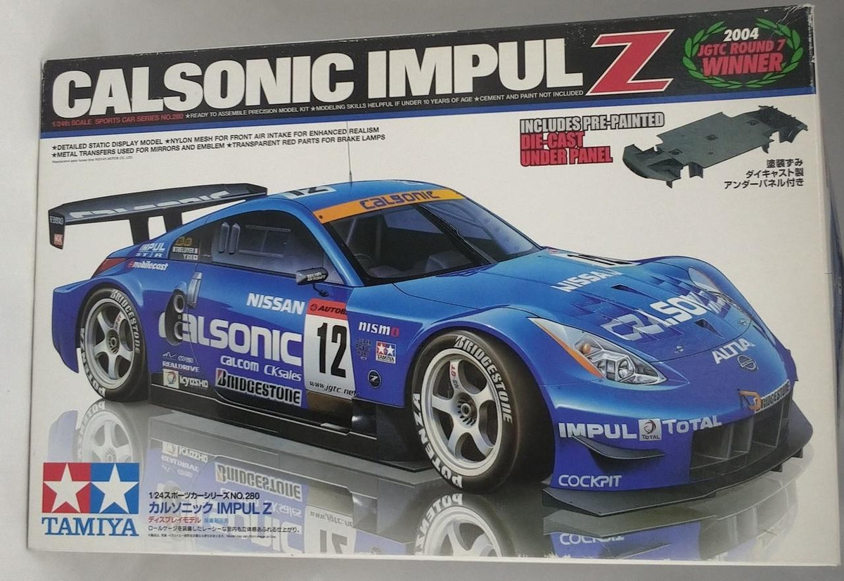 TAMIYA Calsonic Impul Z 1/24 CALSONIC IMPUL Z - Banzai Thrifting | BanzaiHobby
