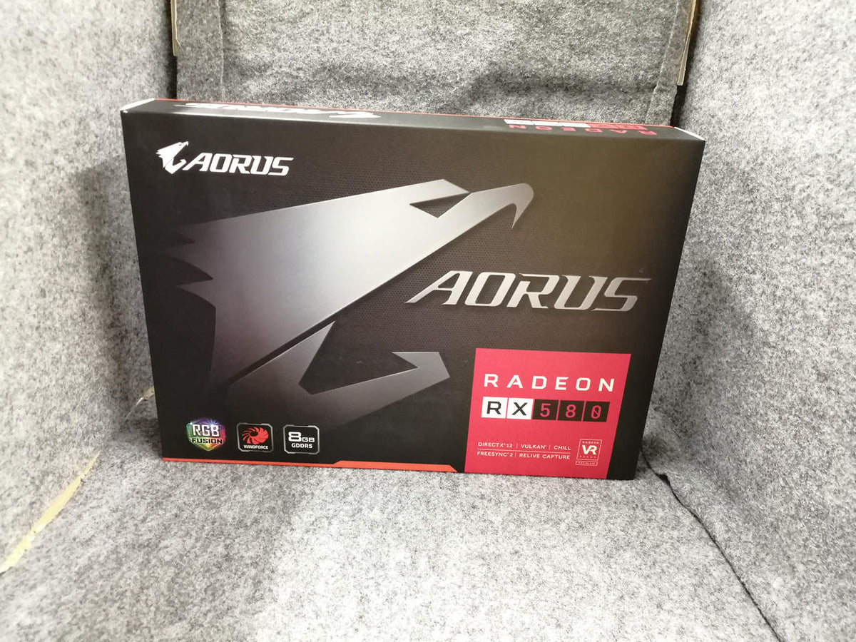 AORUS Graphics Card: GV-RX580AORUS-8G