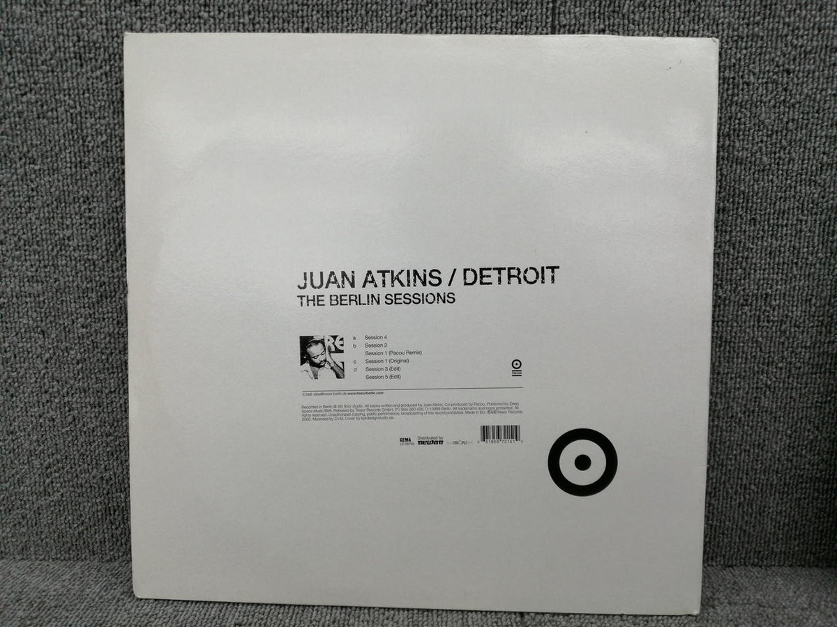 TRESOR JUAN ATKINS/THE BERLIN SESSION TRESOR215