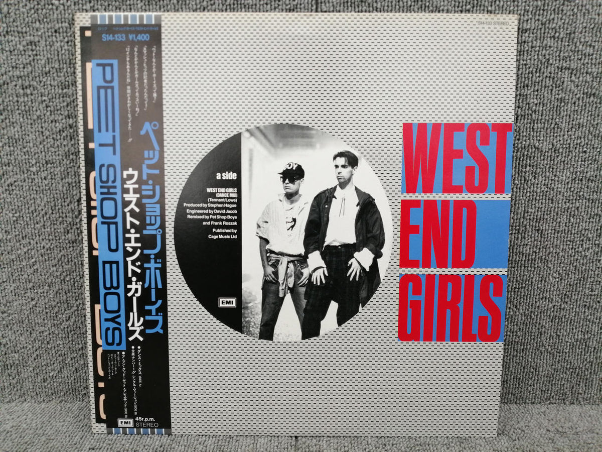 Toshiba EMI PET SHOP BOYS/WEST END GIRLS S14-133