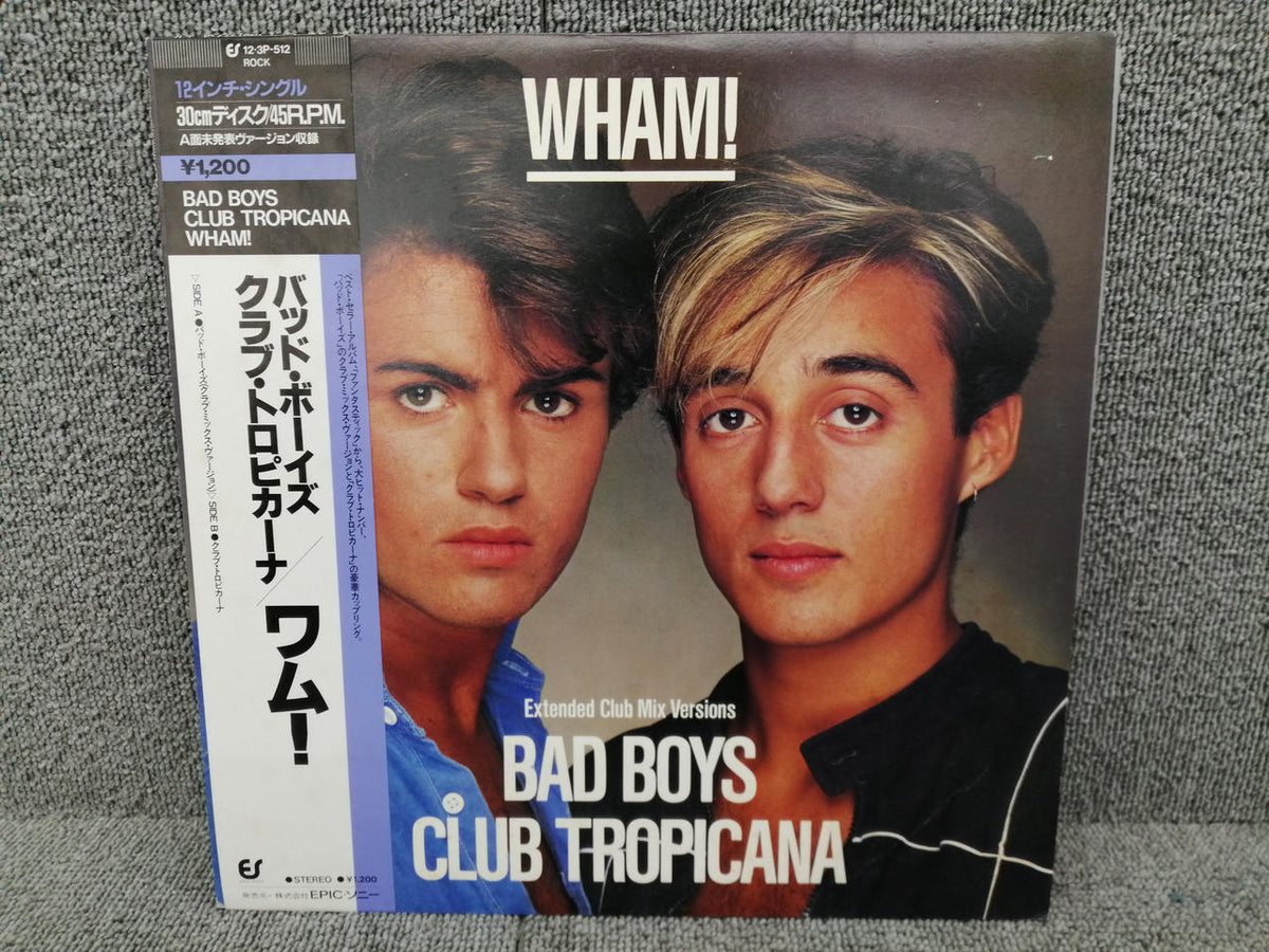 EPIC/SONY WHAM!/BAD BOYS CLUB TROPICANA 12・3P-512