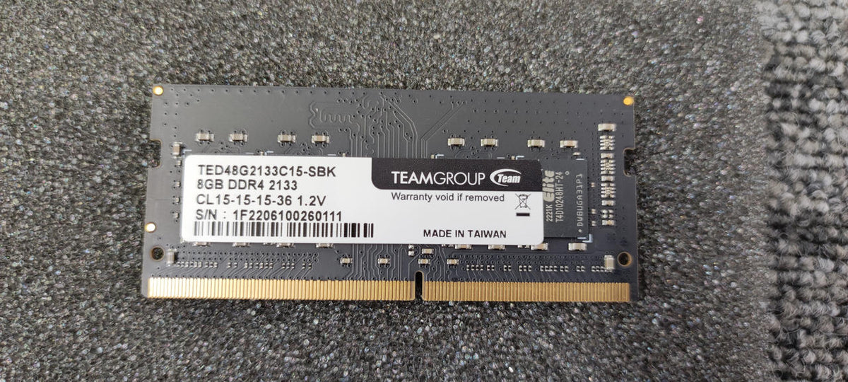 TEAM DDR4 Memory TED48G2133C15-SBK