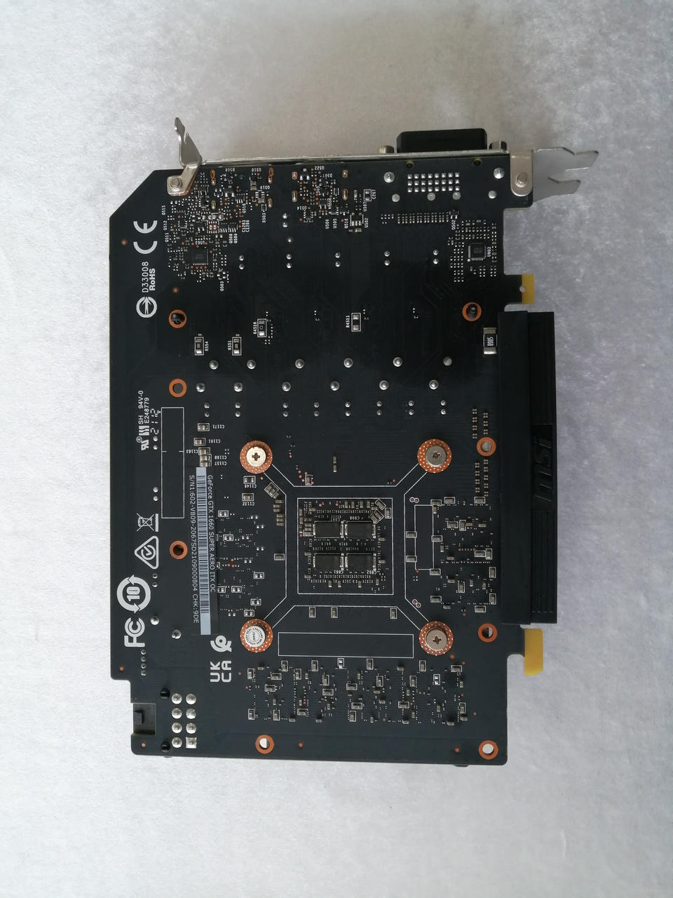 MSI Graphics Board: GTX 1660 SUPER AERO ITX OC