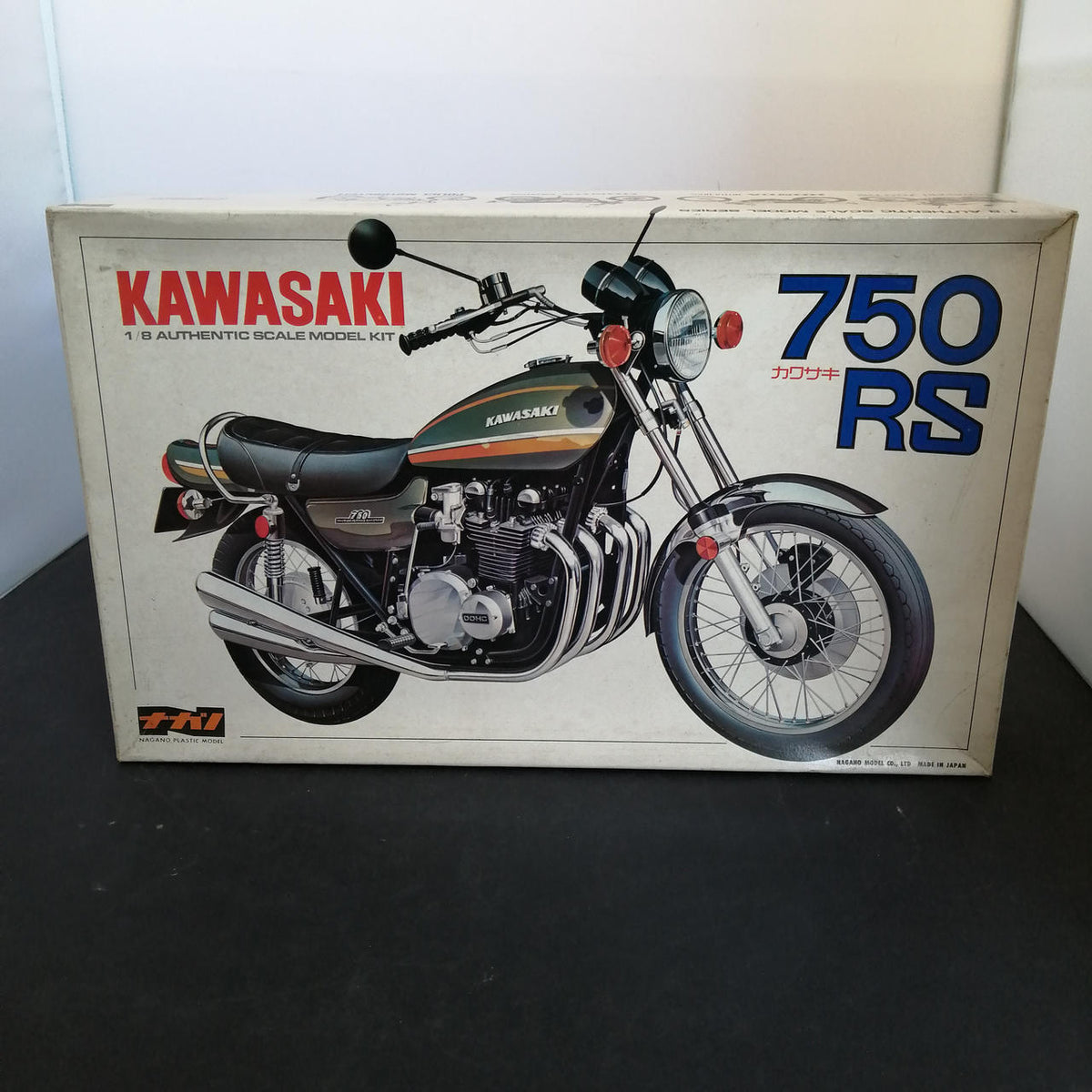 Nagano Plastic Model 1/8 Scale KAWASAKI 750-RS