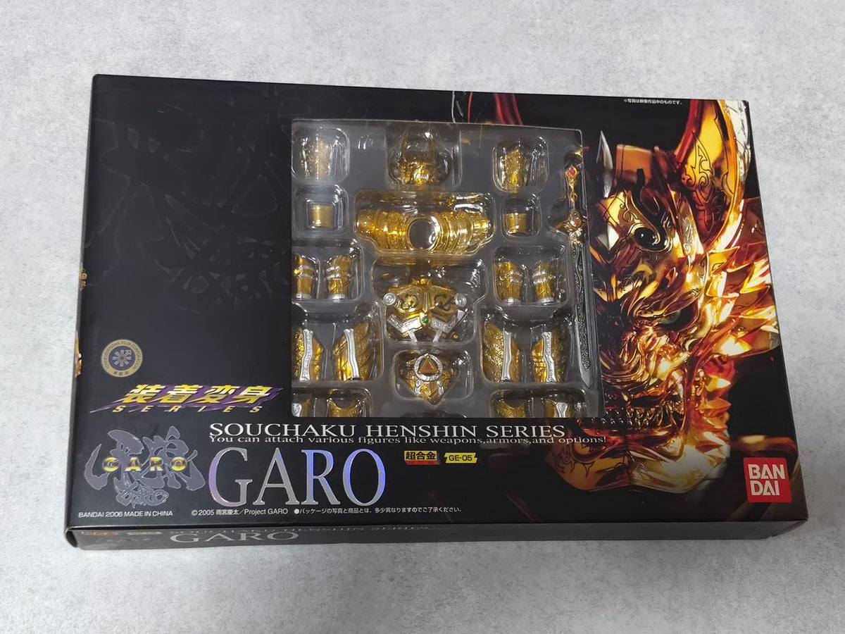 BANDAI Chogokin Equippable Transformation Garo Chogokin Equip Transformation Garo