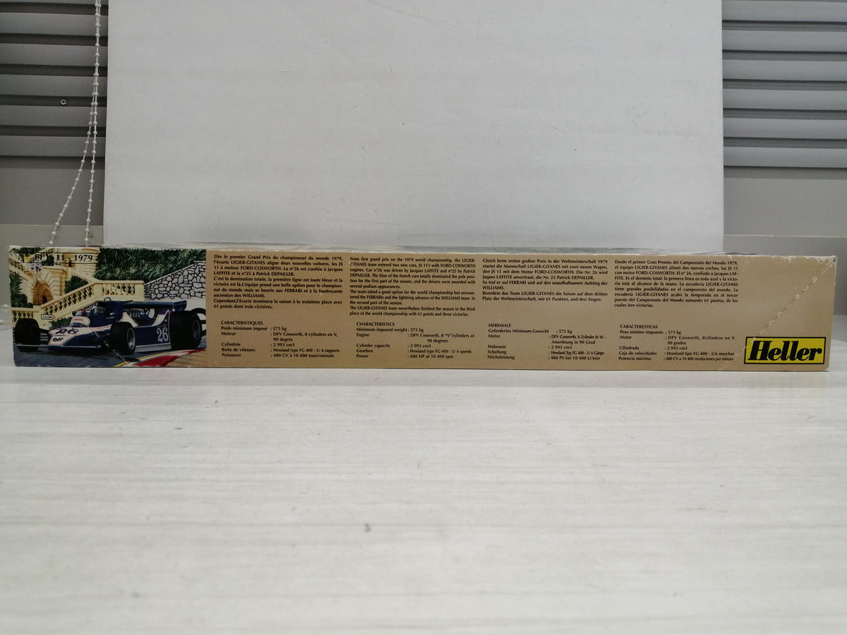 HELLER Scale Model 1/12 F-1 JS 11-1979-