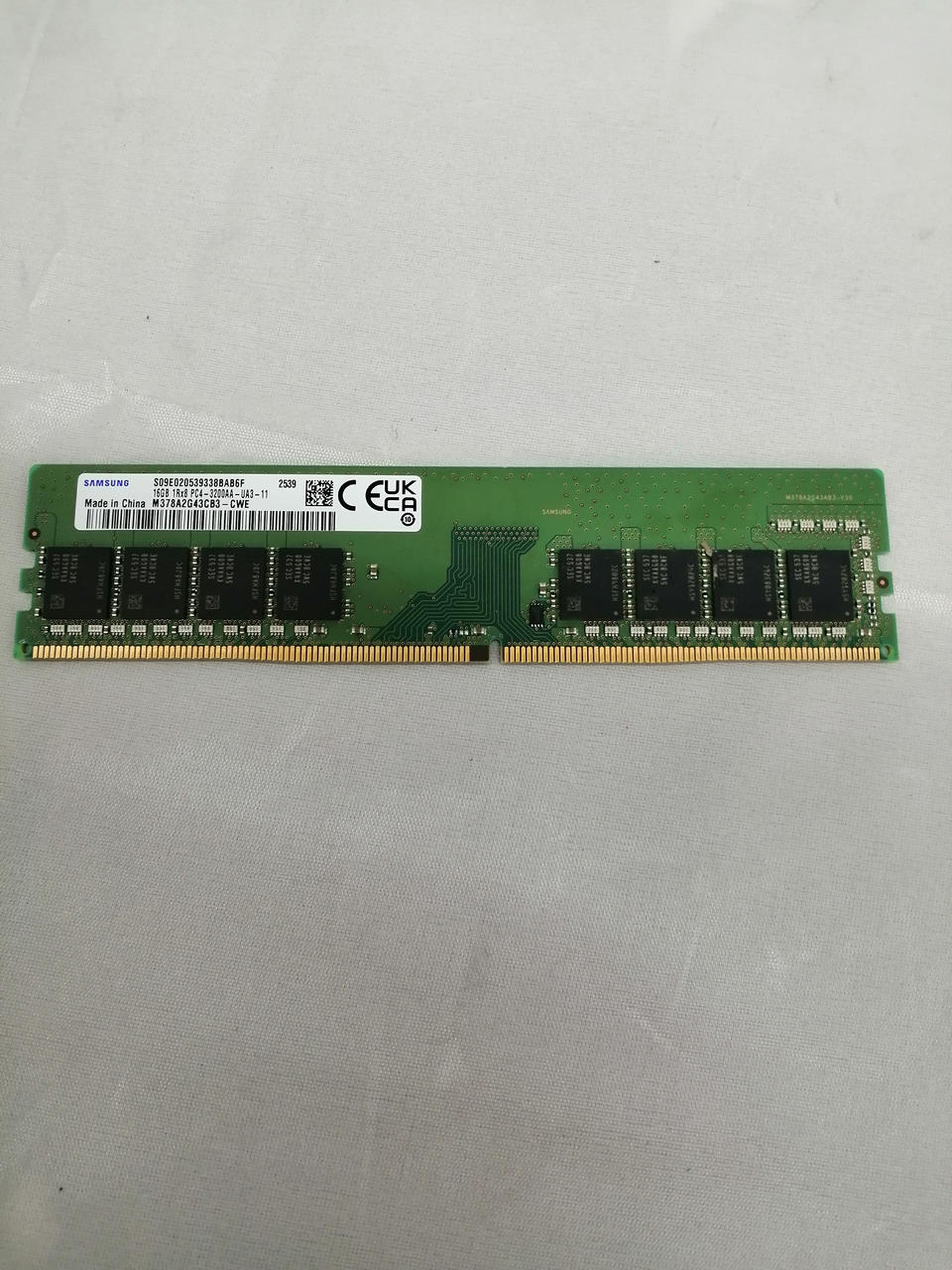SAMSUNG PC4-3200AA(16GB) M378A2G43CB3