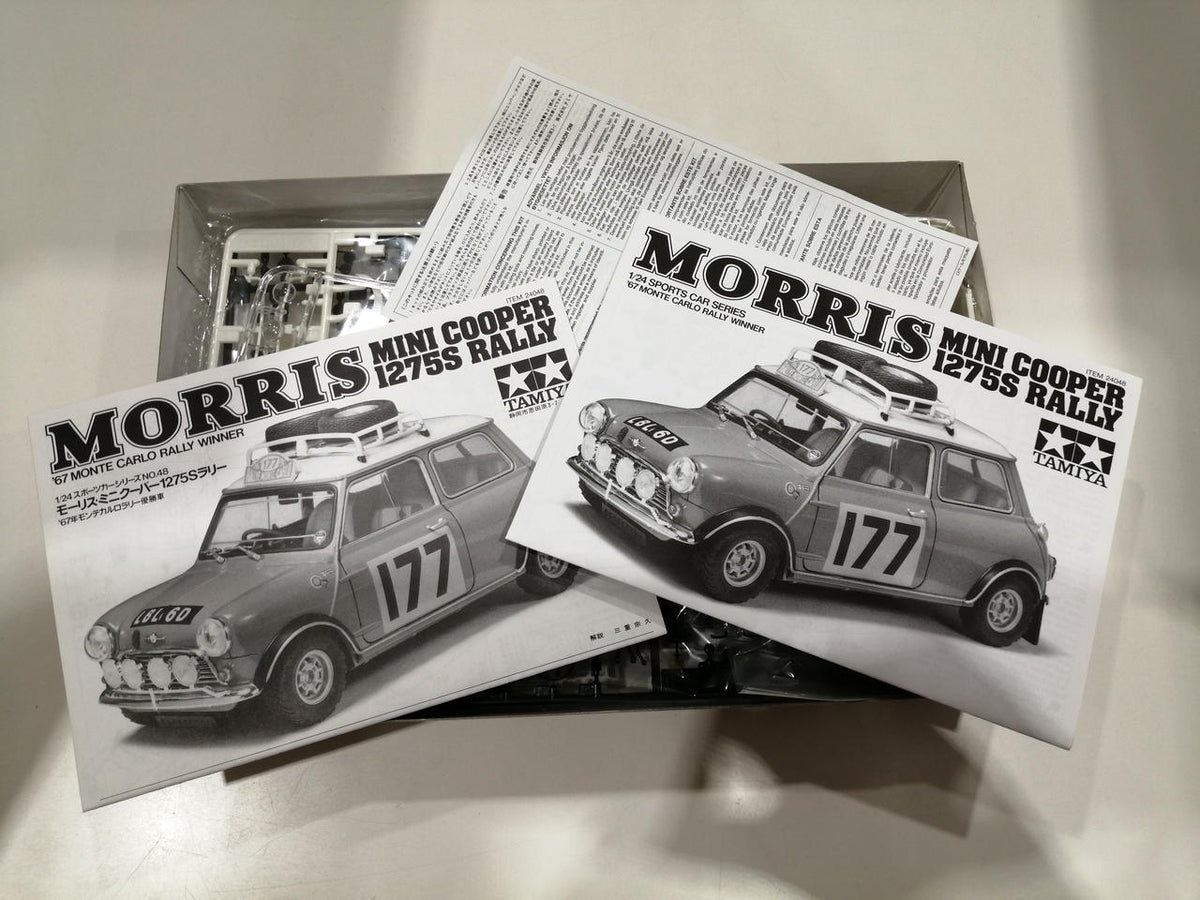 Tamiya Sports Car Series NO.48 1/24 Maurice Mini Cooper 1275S Rally: 1967 Mon