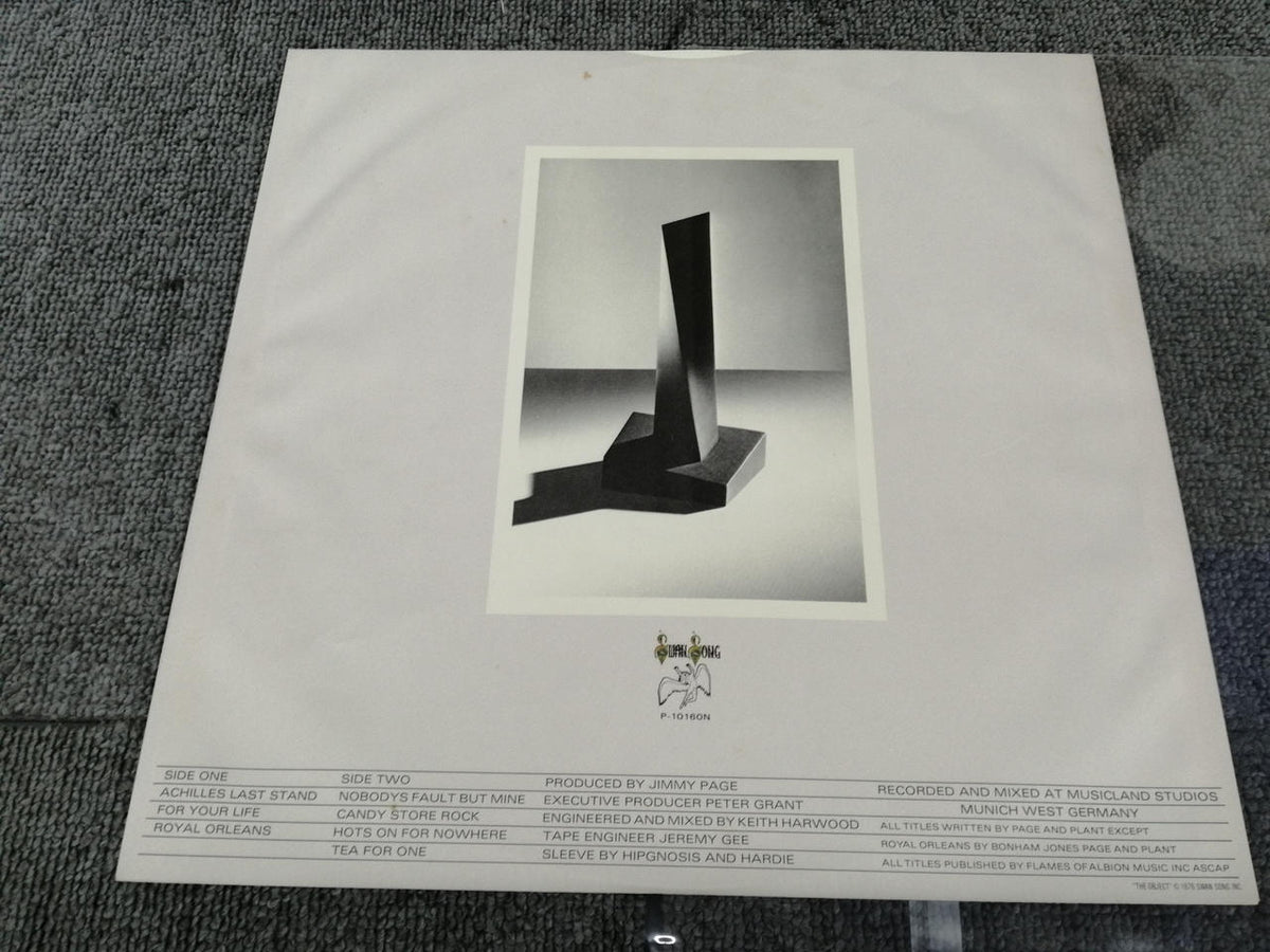 SWAN SONG LED ZEPPELIN/PRESENCE P-10160N