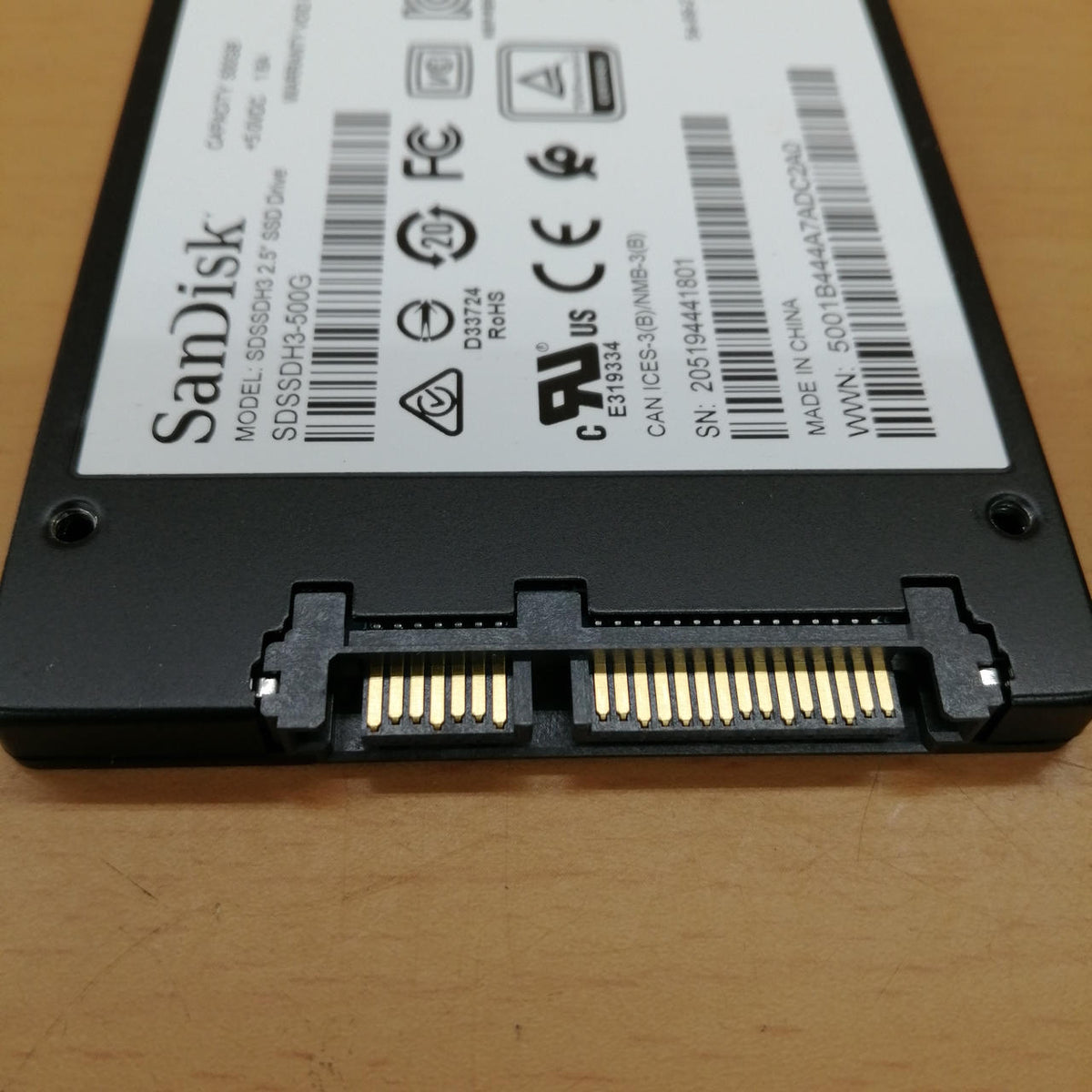 SANDISK SATA SSD(500GB) SDSSDH3-500G