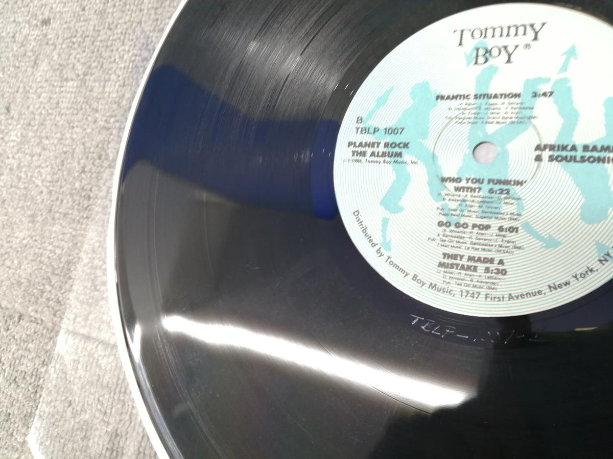 TOMMY BOY AFRIKA BAMBAATAA & SOULSONICVF TBLP1007