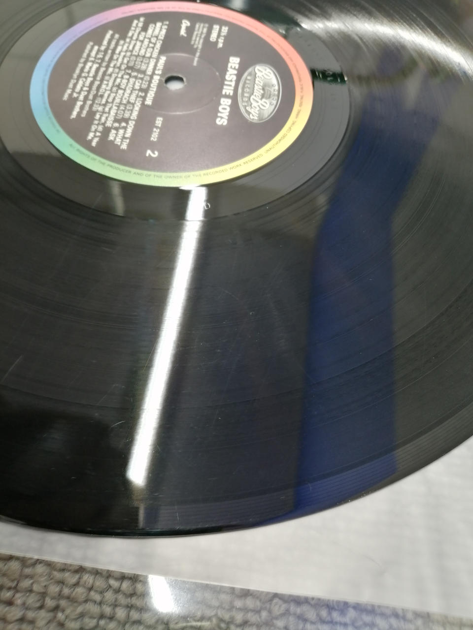 CAPITOL RECORDS BEASTIE BOYS/PAUL'S BOUTIQUE 0777 7 91743 1 7