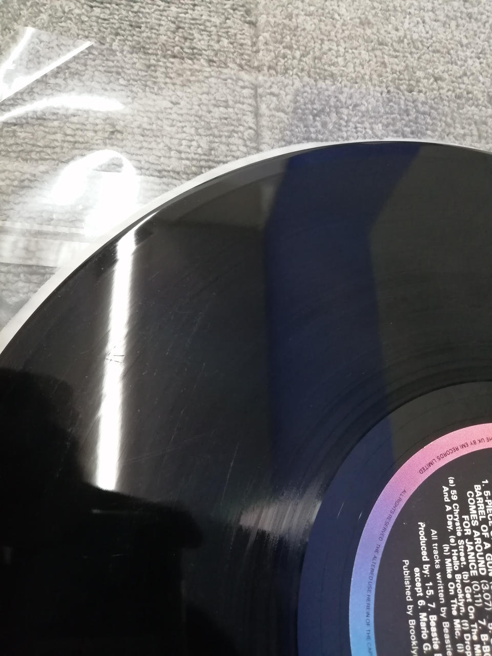 CAPITOL RECORDS BEASTIE BOYS/PAUL'S BOUTIQUE 0777 7 91743 1 7