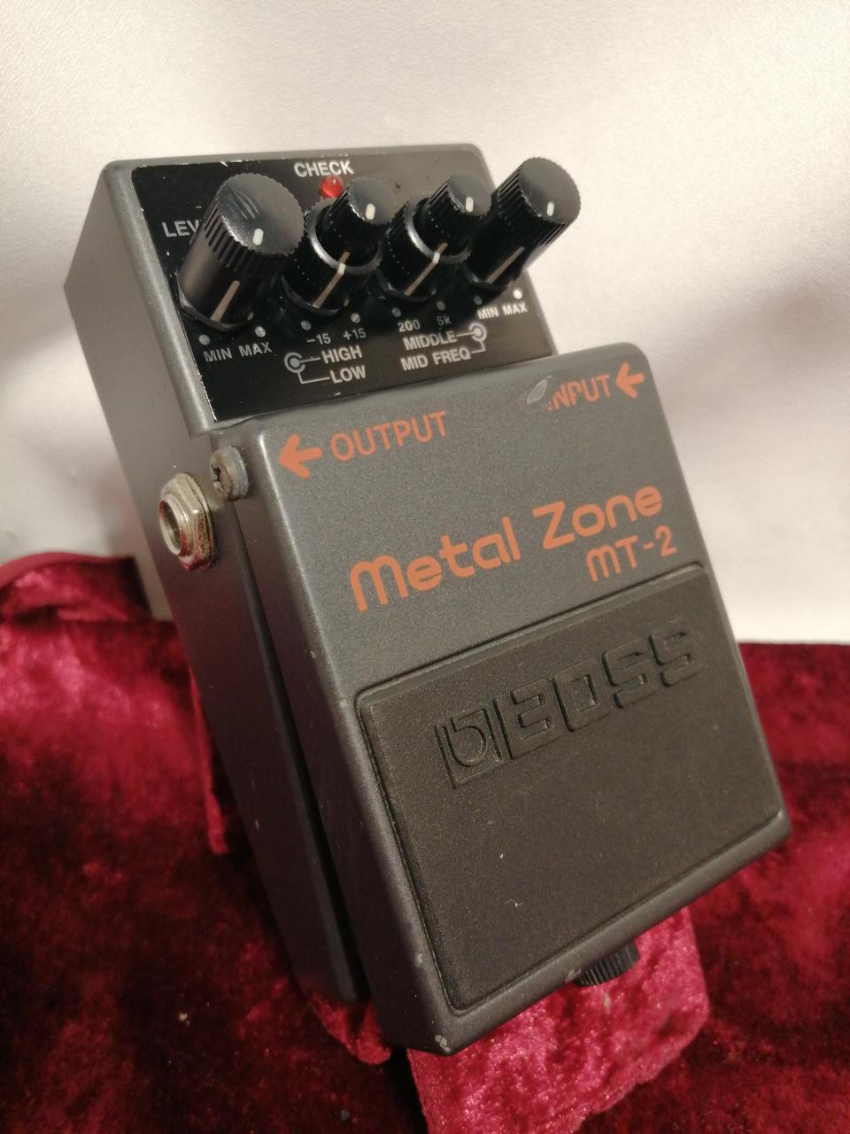 boss pedal registration Effects MT-2 – BanzaiHobby Color:Dark Cloud Jim Dunlop Volume (X) stage gain circuit with media