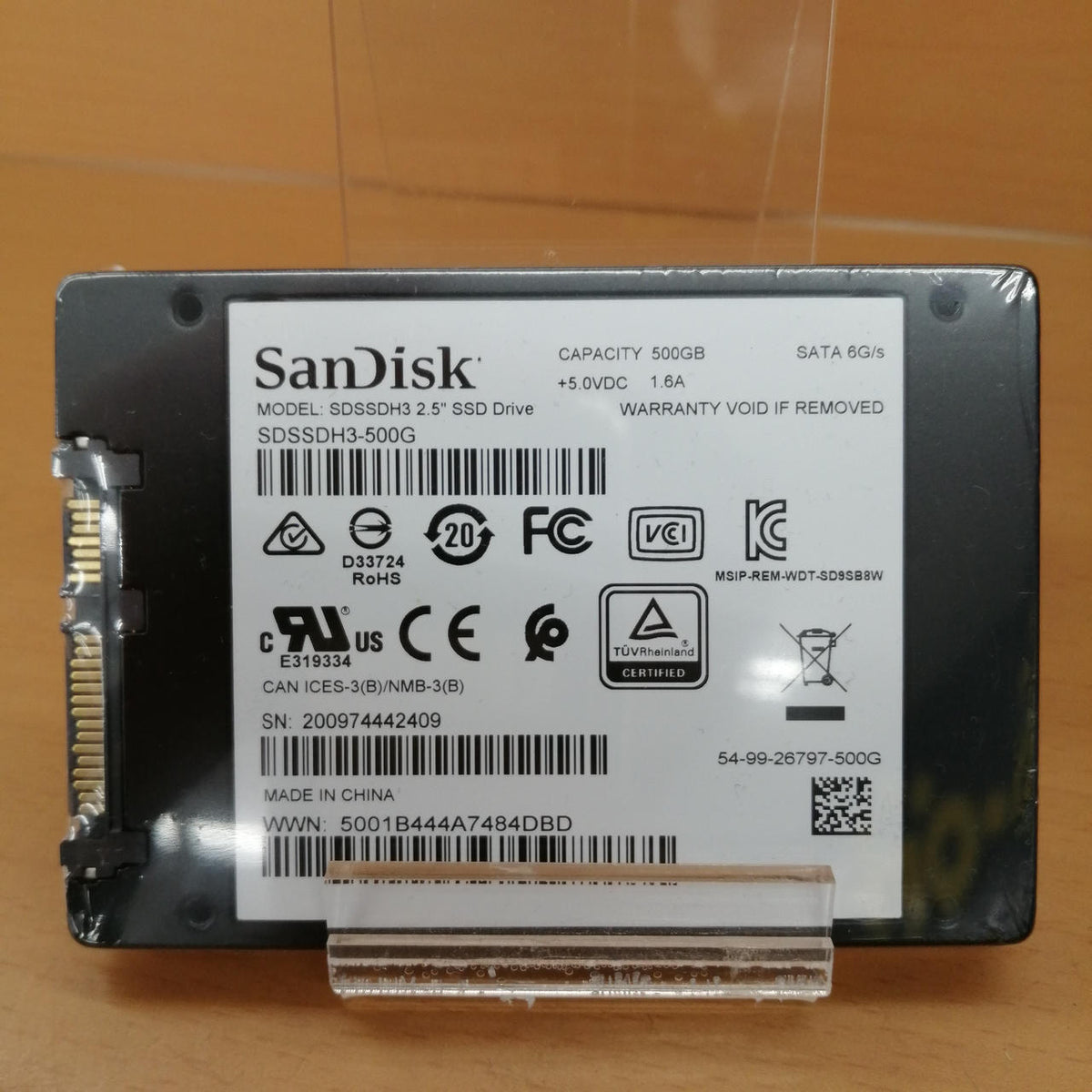 SANDISK SATA SSD(500GB) SDSSDH3-500G