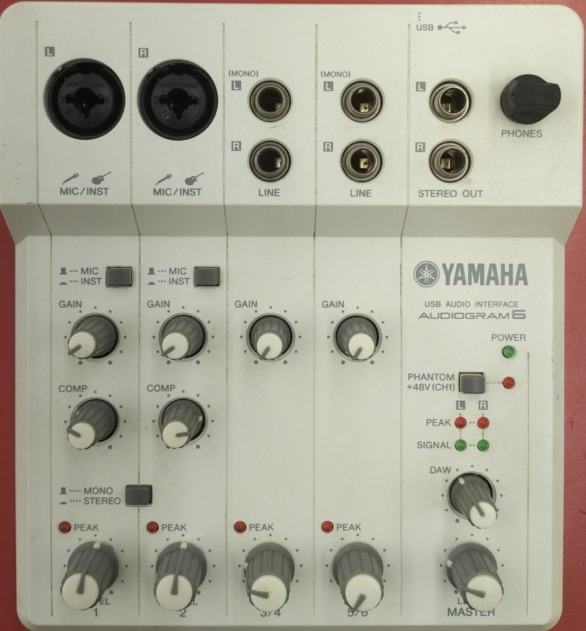 YAMAHA Audio interface AUDIOGRAM6