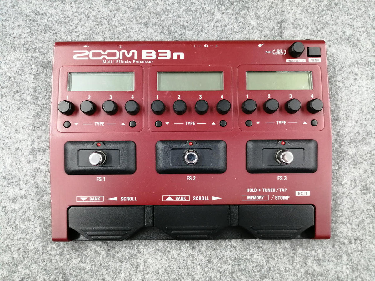 ZOOM Multi-Effects Pedal B3N