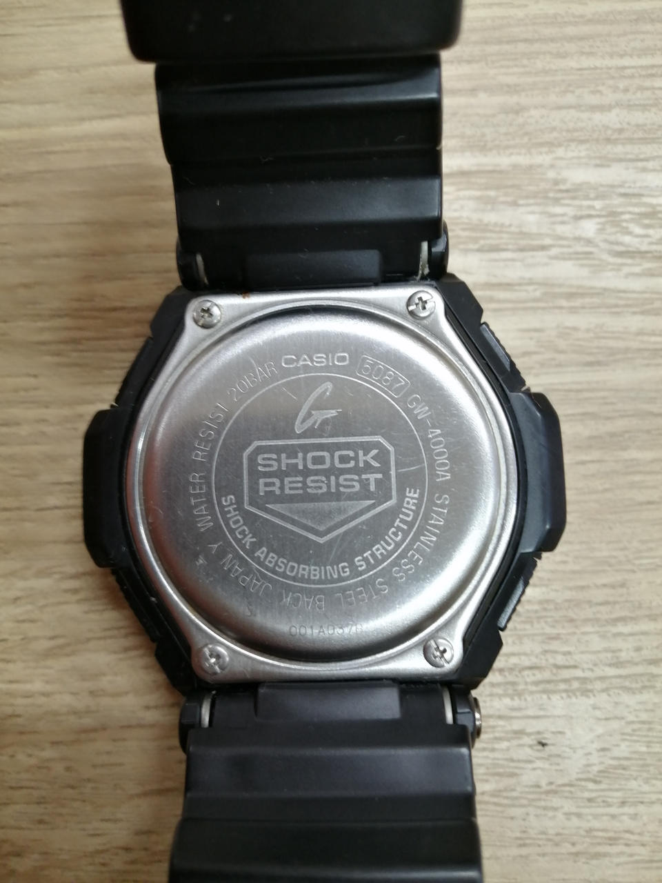 CASIO G-SHOCK BLK/GW-4000A/Scratches