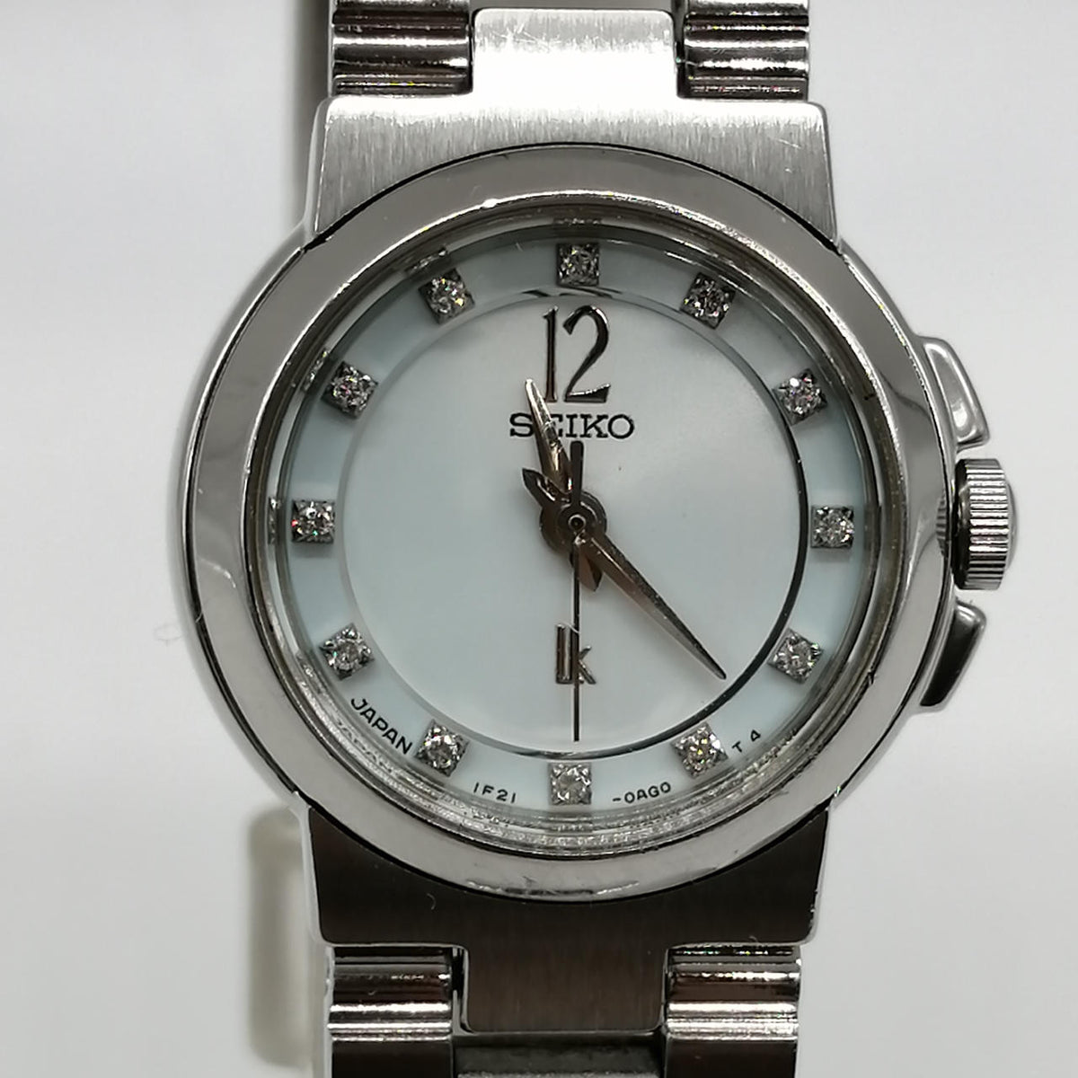 SEIKO Lucia Quartz Wristwatch 1F21-0AD0