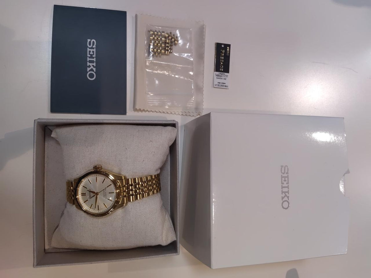 SEIKO Wristwatch SARX132 (includes gift box and links)