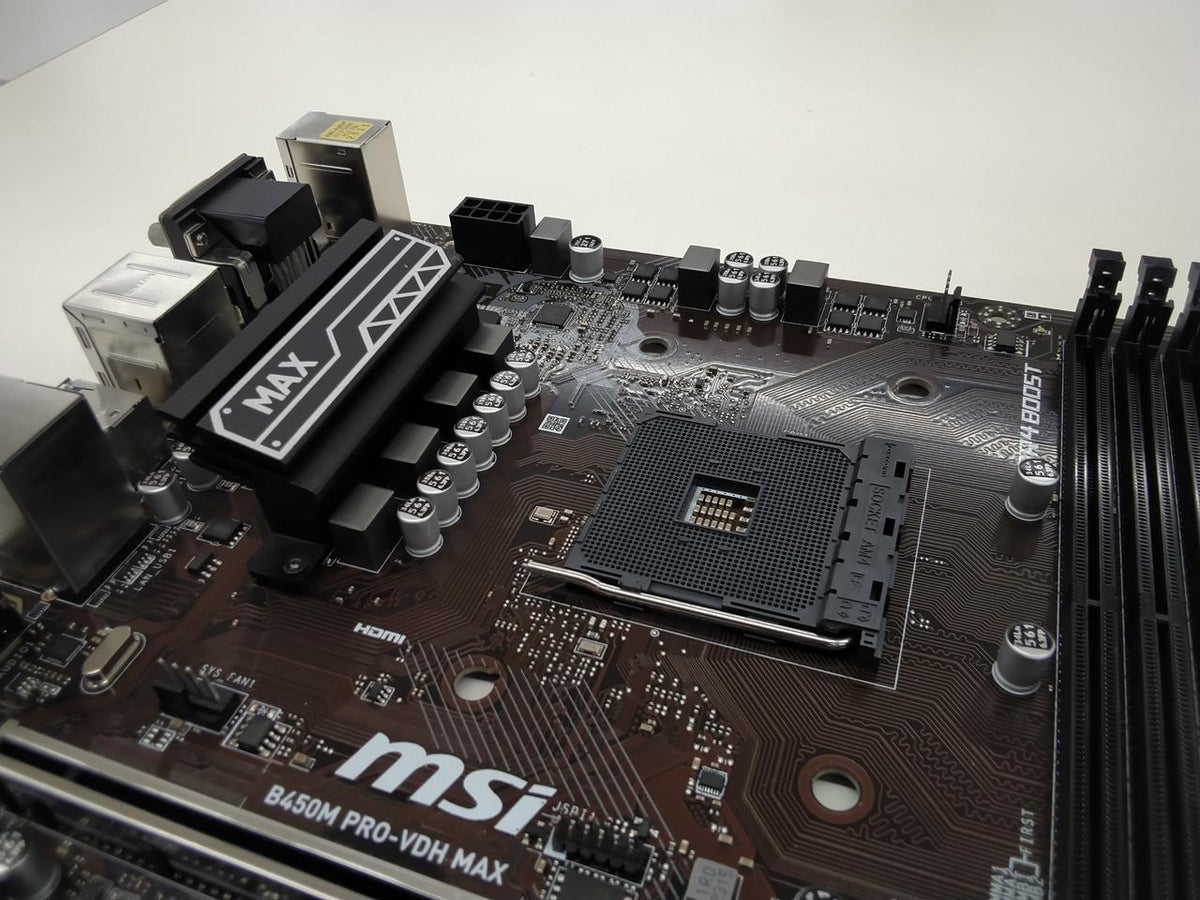 MSI Motherboard B450M PRO-VDH MAX