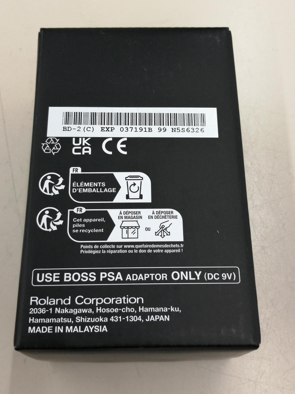 BOSS ☆Opened and Unused☆ BD-2