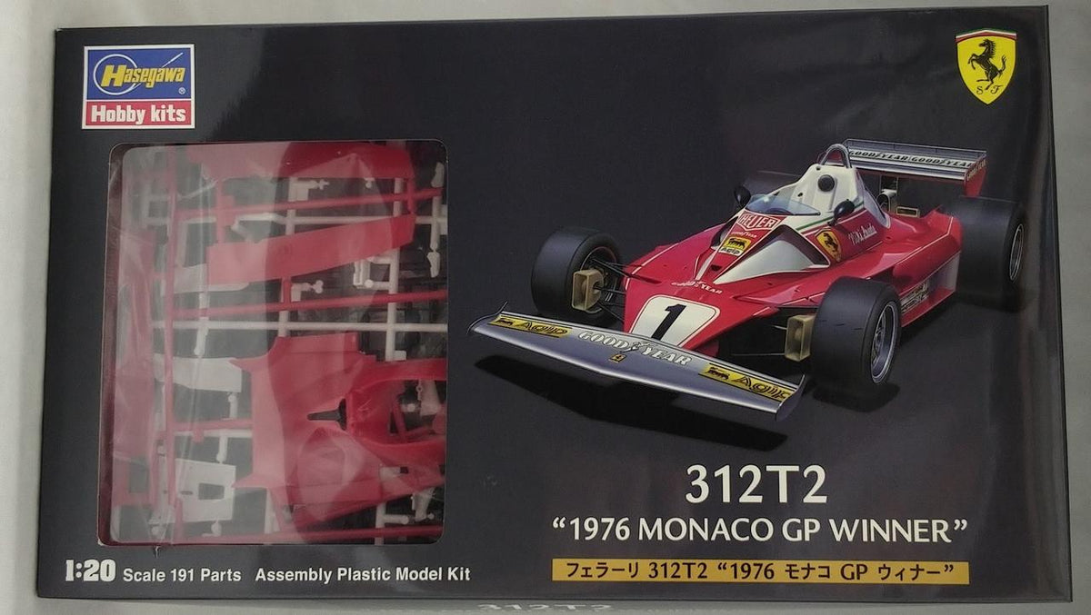 HASEGAWA Ferrari 312T2 1976 Monaco GP Winner 1/20 FERRARI 312T2