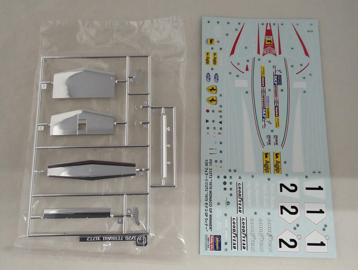 HASEGAWA Ferrari 312T2 1976 Monaco GP Winner 1/20 FERRARI 312T2