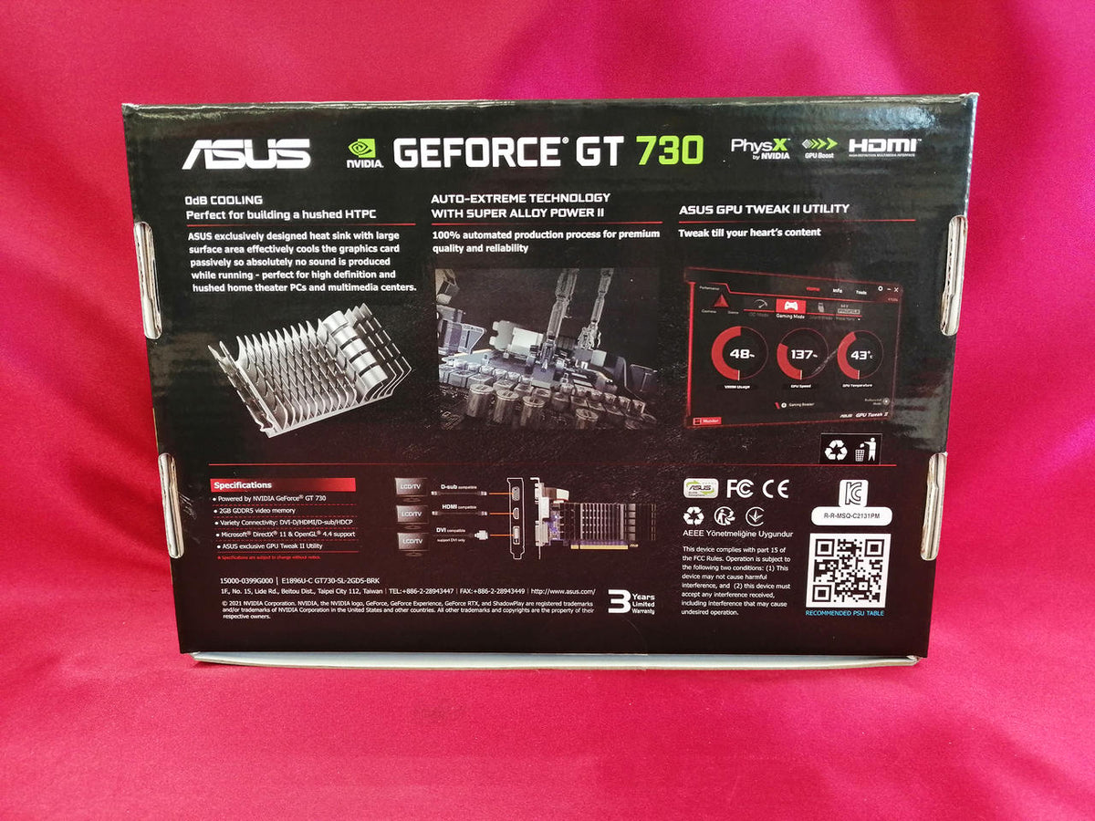 ASUS Graphics Card GT730-SL-2GD5-BRK