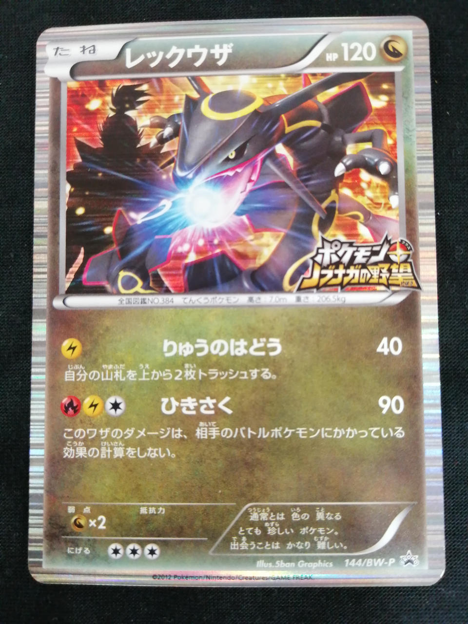 Pokémon Corporation Rayquaza 144/BW-P - Banzai Thrifting | BanzaiHobby