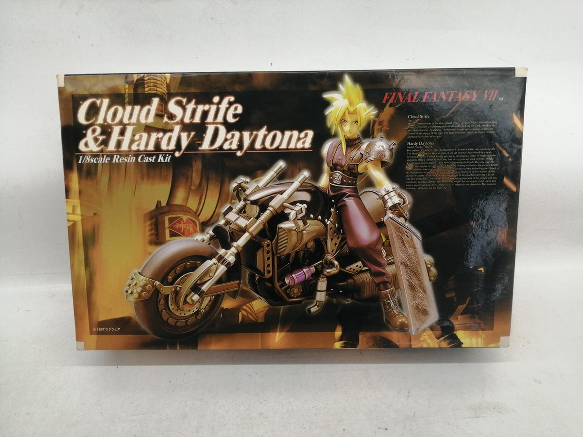 KOTOBUKIYA Final Fantasy Cloud Strife & Hardy-Daytona Resin Cast Kit - Banzai Thrifting | BanzaiHobby
