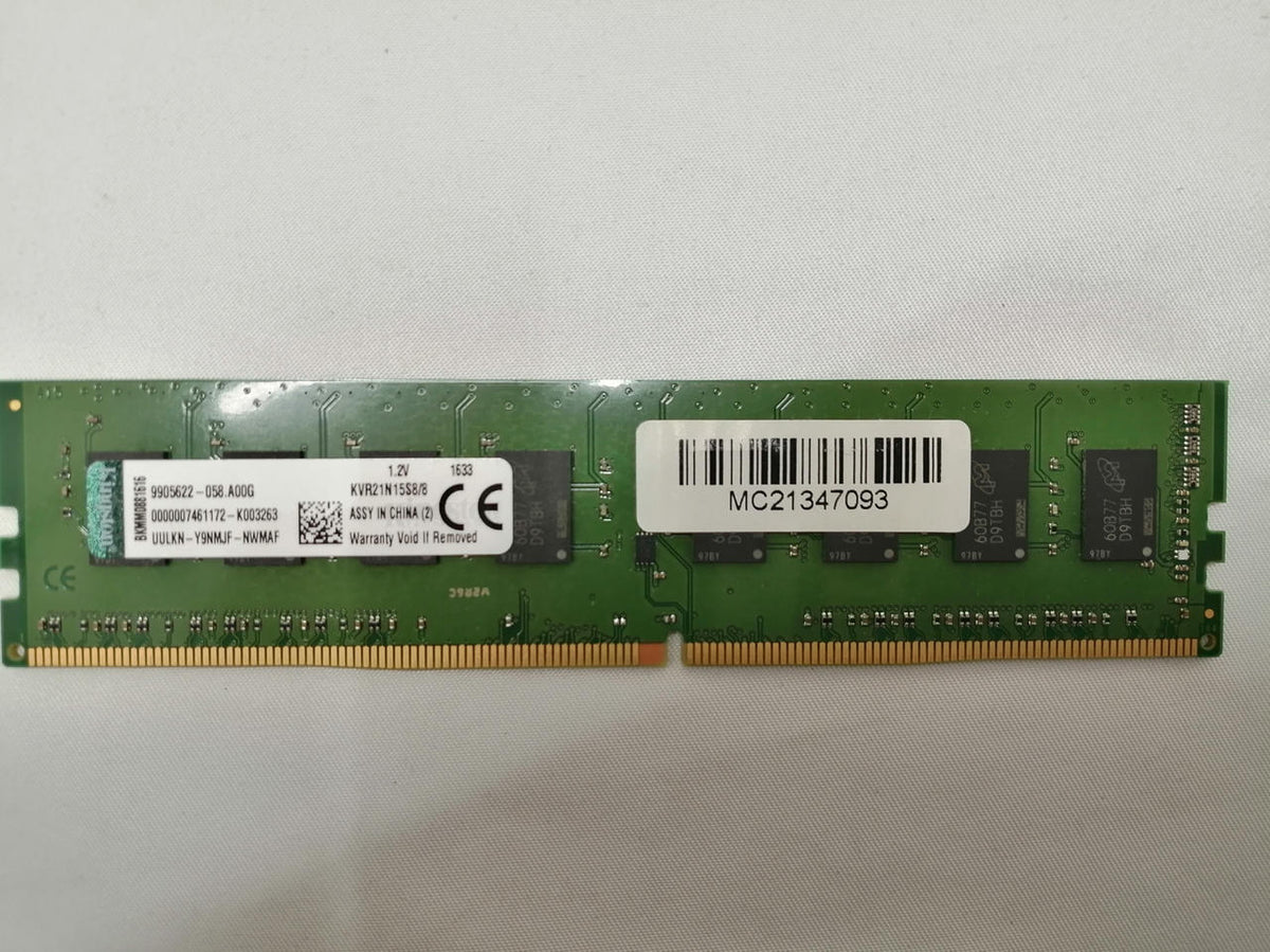 KINGSTON DDR4 KVR21N15S8/8 - Banzai Thrifting | BanzaiHobby