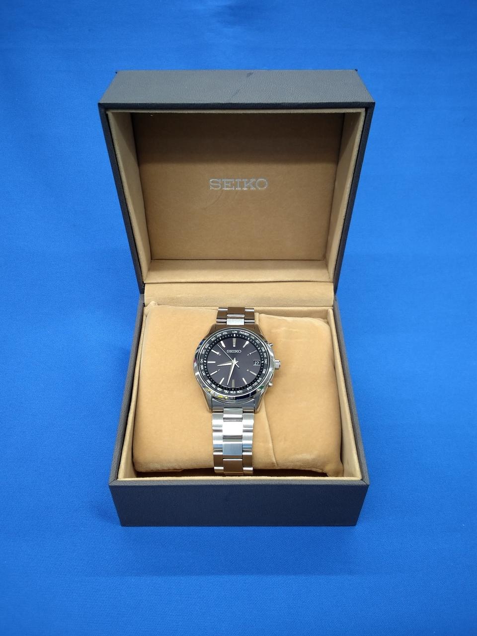 SEIKO Solar Clock SBTM273 - Banzai Thrifting | BanzaiHobby