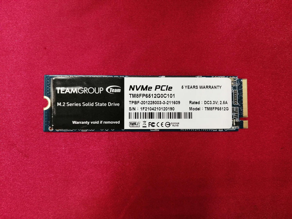 TEAMGROUP SSD TM8FP6512G0C101 - Banzai Thrifting | BanzaiHobby
