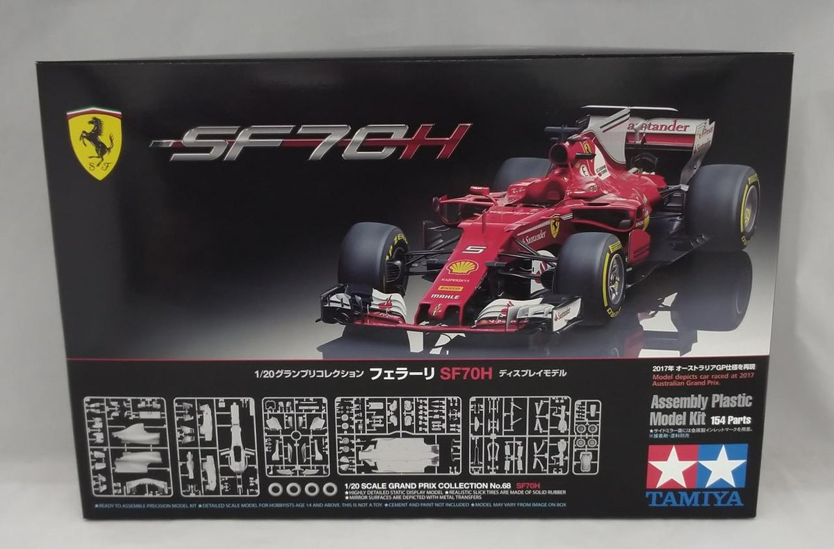 TAMIYA Ferrari SF70H 1/20 Grand Prix Collection - Banzai Thrifting | BanzaiHobby