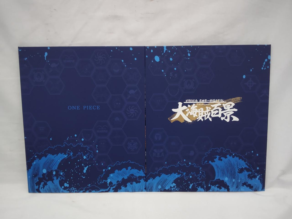 BANDAI Prize A: Double-page visual board Ichiban Kuji WT100 commemorative Eiichiro Oda's original illustration of the Great Pirate Hyakkei - Banzai Thrifting | BanzaiHobby