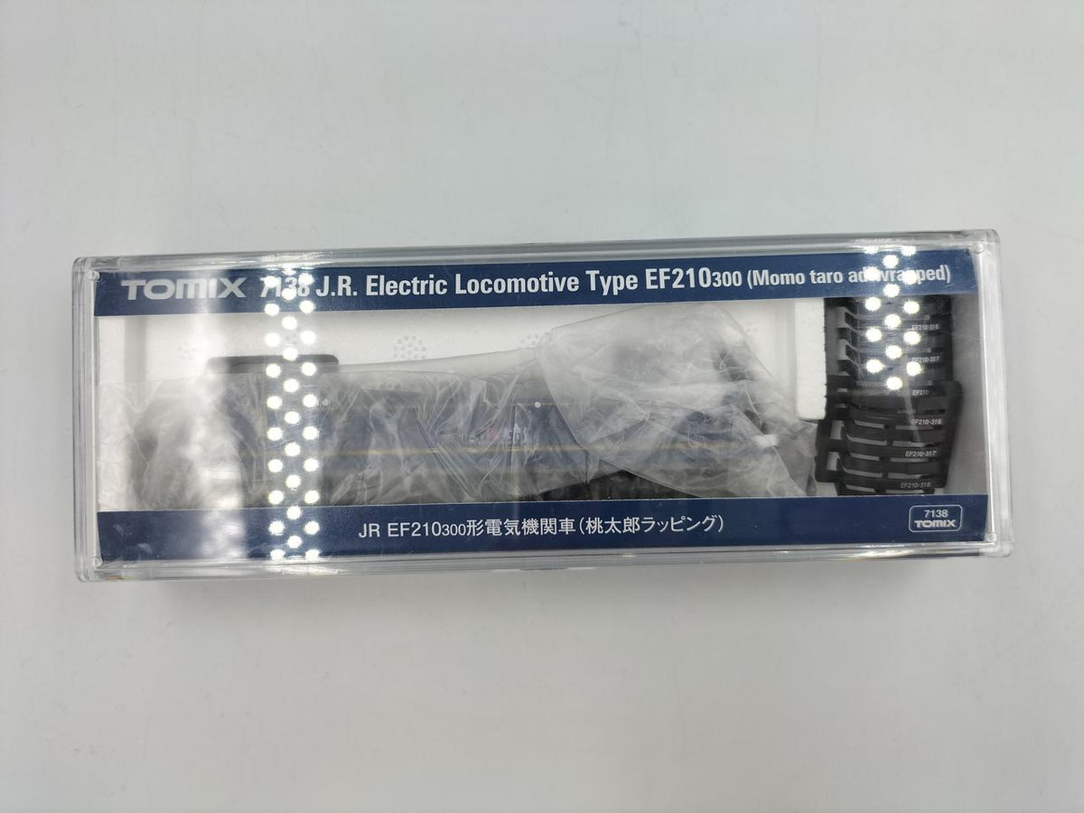 TOMIX N Gauge JR EF210 Class 300 Electric Locomotive (Momotaro Wrapping) - Banzai Thrifting | BanzaiHobby