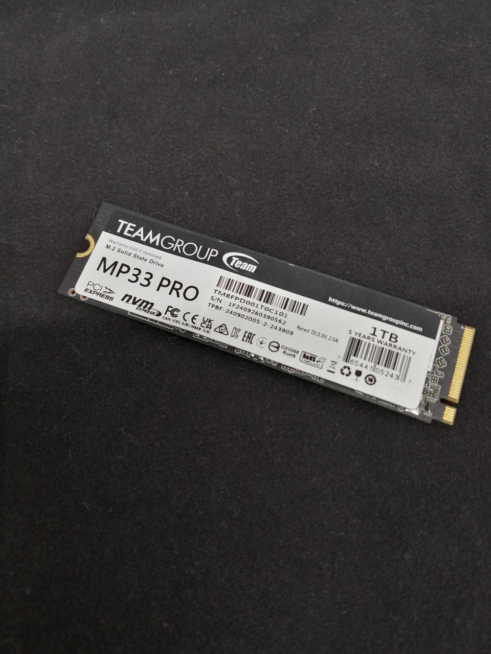 TEAMGROUP MP33 PRO(1TB) MP33 PRO - Banzai Thrifting | BanzaiHobby