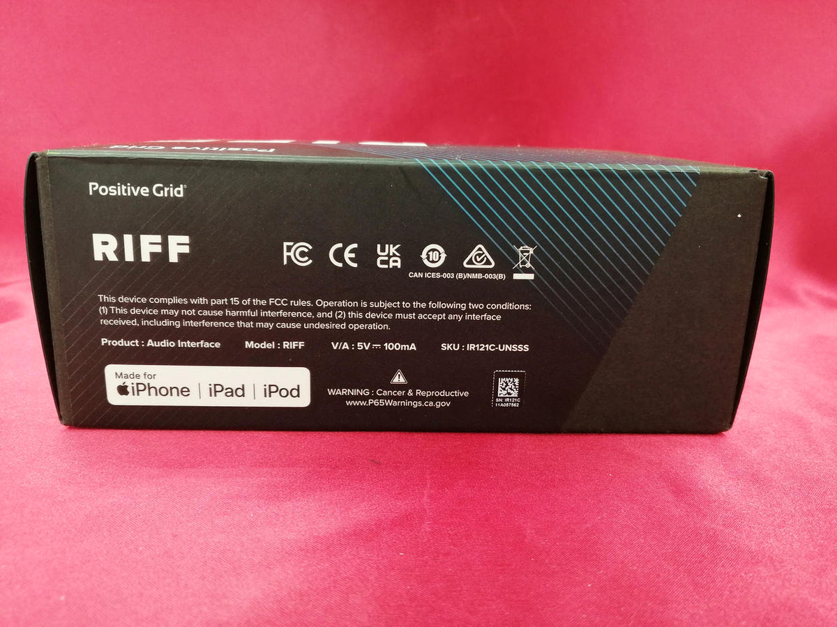 POSITIVE GRID Audio Interface RIFF - Banzai Thrifting | BanzaiHobby