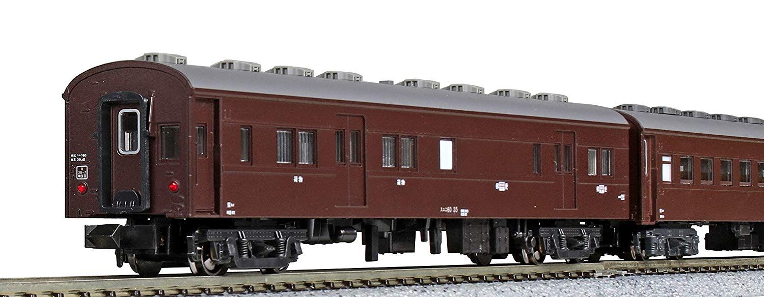 KATO 10-034 Old Passenger Car Set (Brown) (4-Car Set) - BanzaiHobby