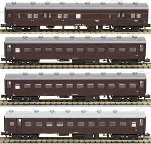 KATO 10-034 Old Passenger Car Set (Brown) (4-Car Set) - BanzaiHobby